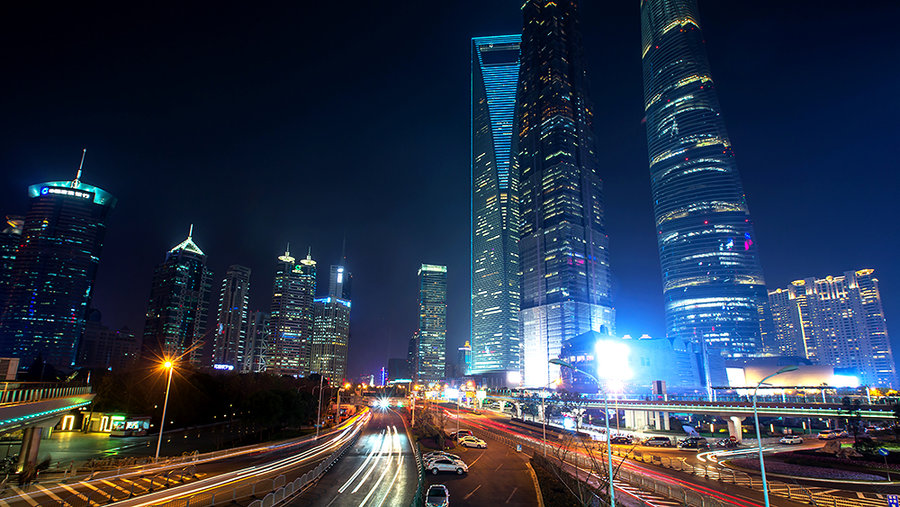 【中國(guó)的&ldquo;曼哈頓&rdquo; (上海陸家嘴夜景)攝影圖片】風(fēng)光攝影_太平洋電腦網(wǎng)攝影部落